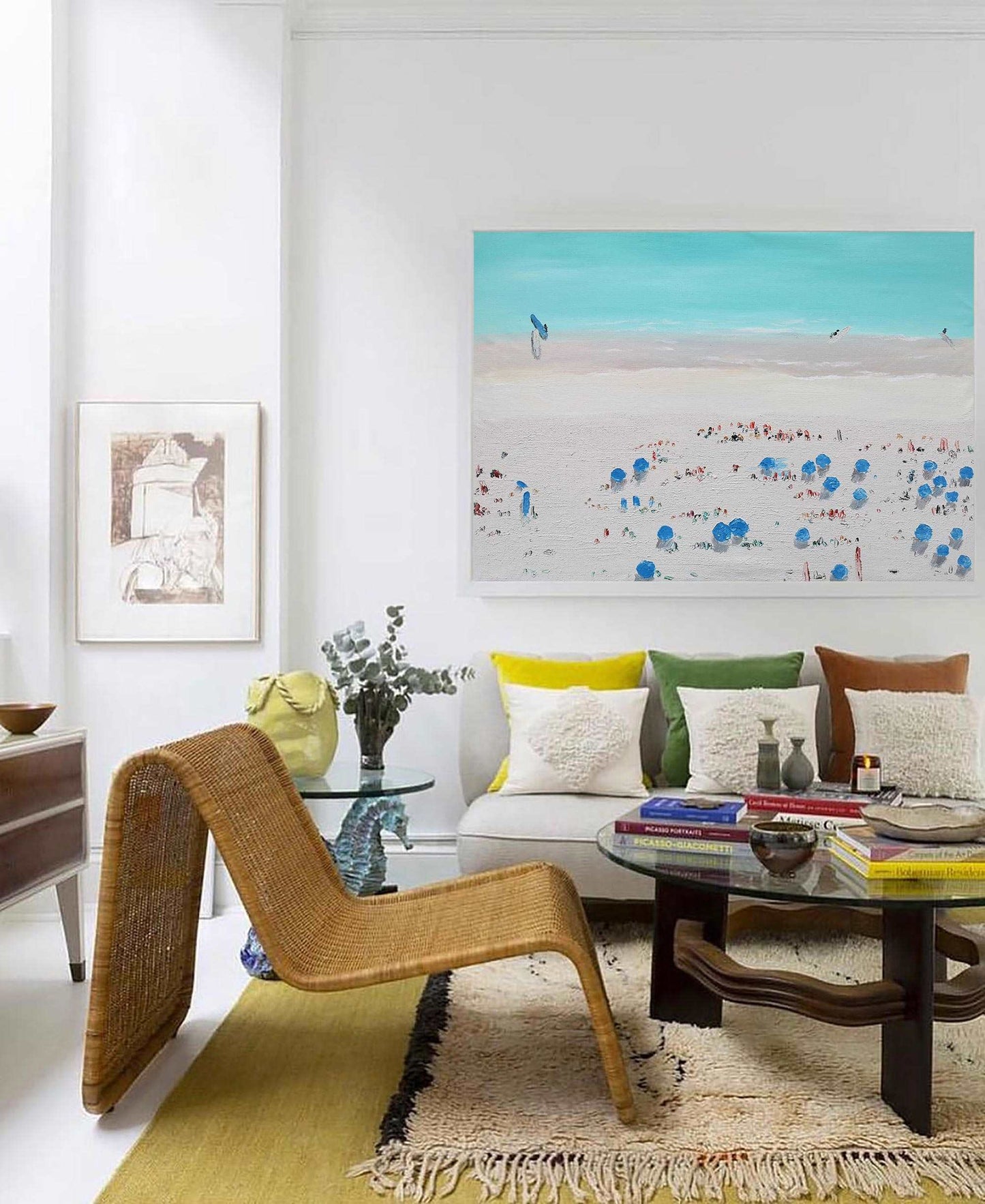 Abstract Coastal Painting #ABSH53