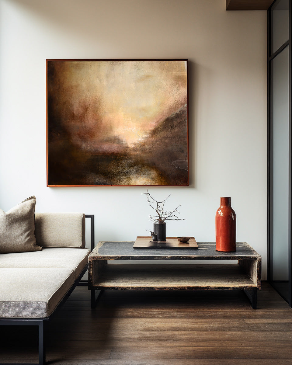 Abstract Coastal Painting #ABSH49