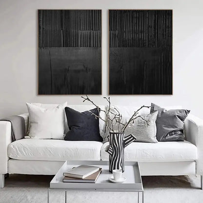 Minimalist Zen Canvas Painting Set of 2 #MZ028