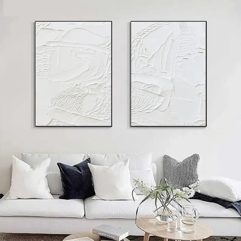 Minimalistic Balance Canvas Paintings Set of 2 #MM045