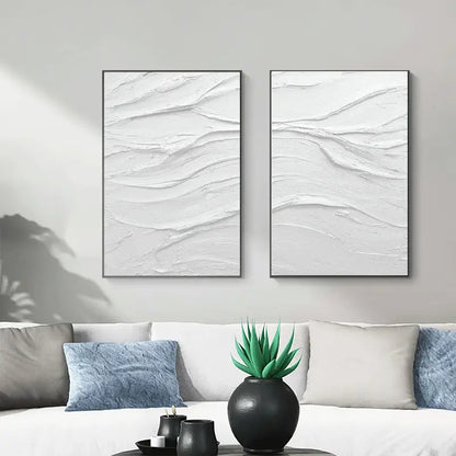 Minimalistic Balance Canvas Paintings Set of 2 #MM050