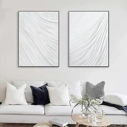 Minimalistic Balance Canvas Paintings Set of 2 #MM060