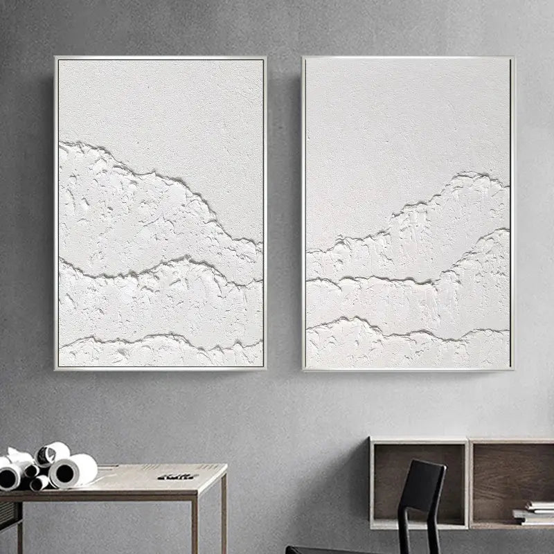 Minimalistic Balance Canvas Paintings Set of 2 #MM067