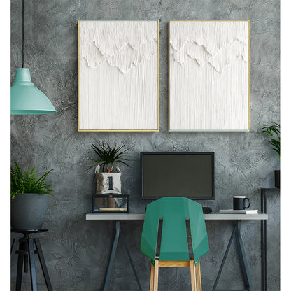 Minimalistic Balance Canvas Paintings Set of 2 #MM064