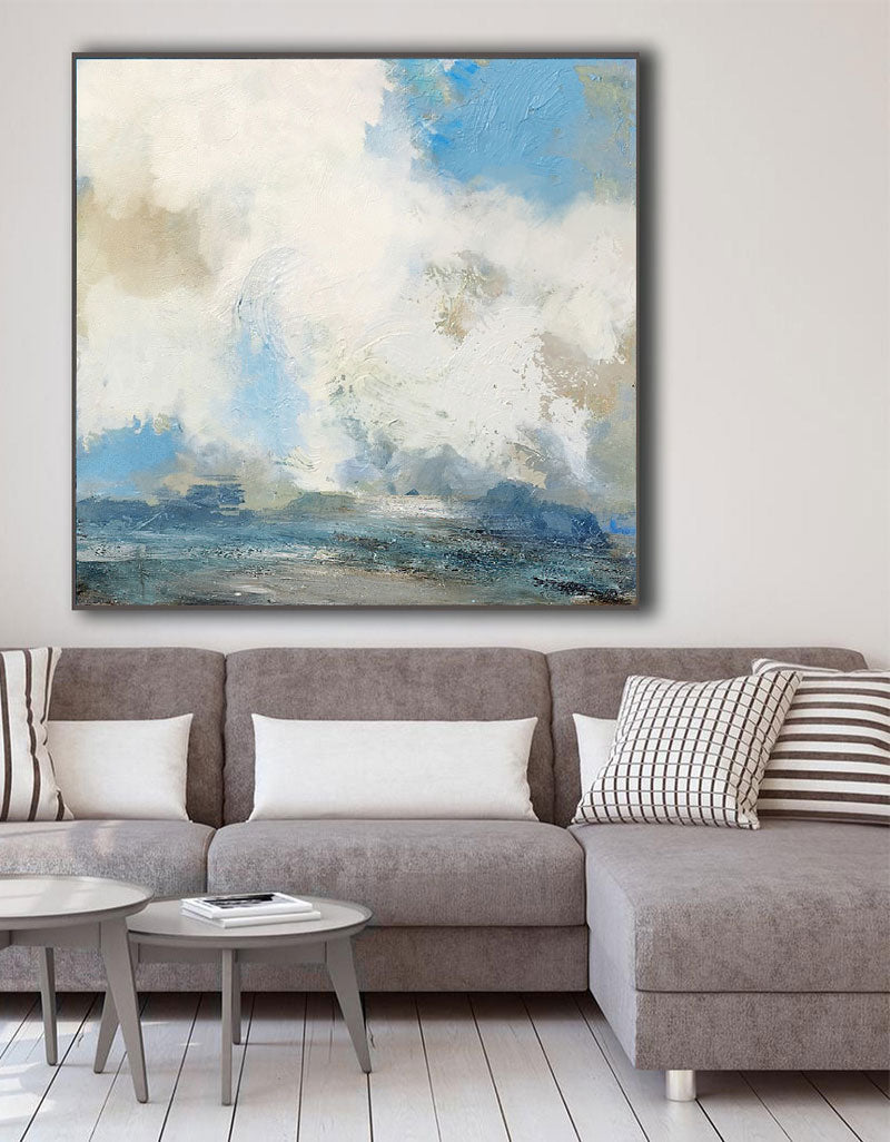 Abstract Sea And Sky Painting #ABSS03