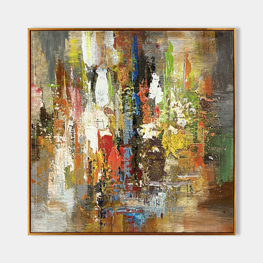 Colorful Abstract Painting #ABAS85