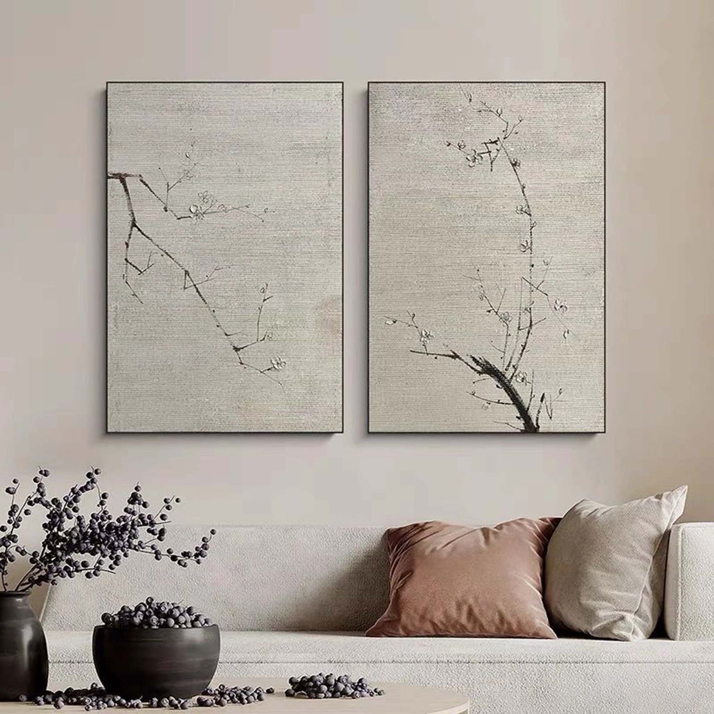 Abstract Painting Set Of 2 #SP145