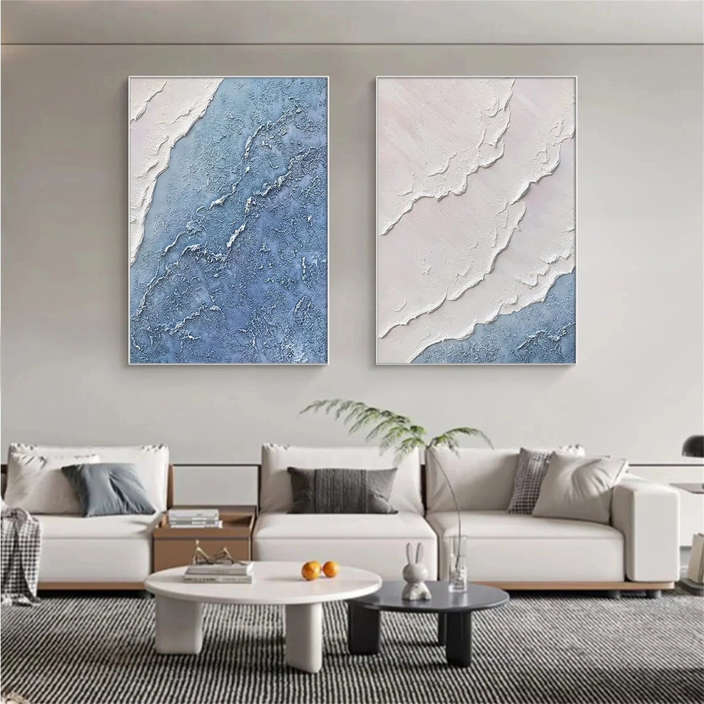 Ocean And Sky Painting Set of 2#OS 081