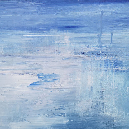BLue Seascape Art 36'' X 48'' #IS55