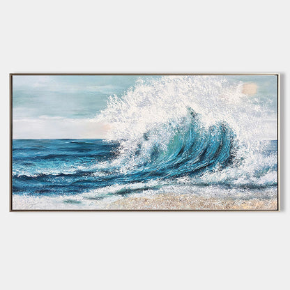 Wave And Ocean Painting #ABSP09