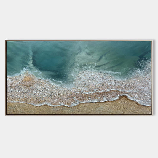 Wave And Ocean Painting #ABSP11