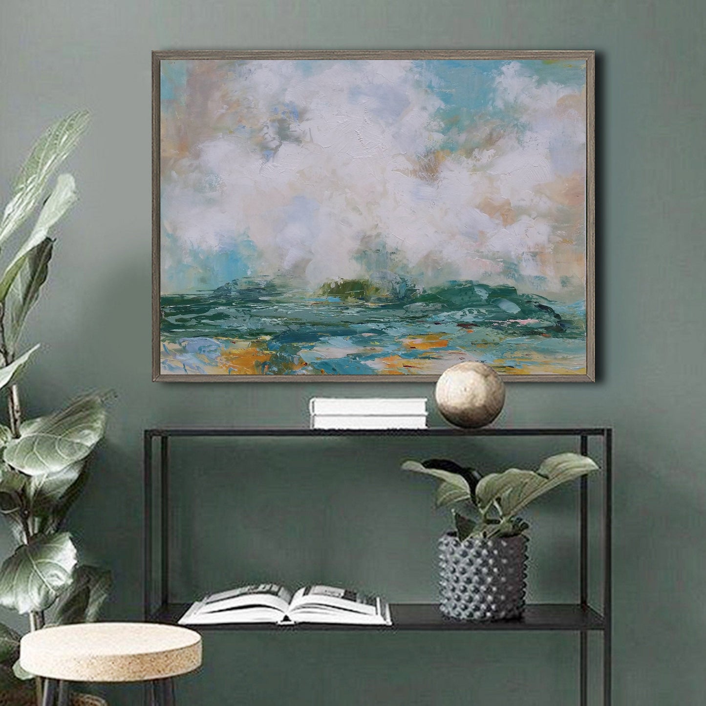 Abstract Ocean Painting #ABSH41