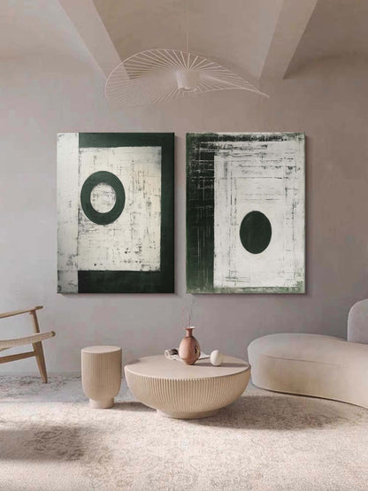 Abstract Painting Set Of 2 #SP151