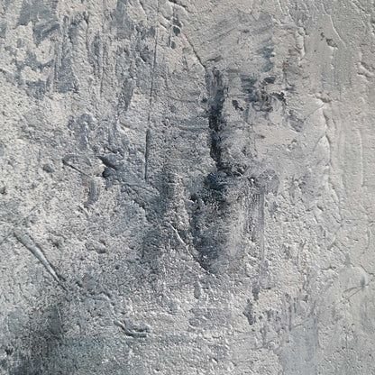 Grey Abstract Painting 36'' X 48'' #IS35