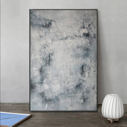 Grey Abstract Painting 36'' X 48'' #IS35