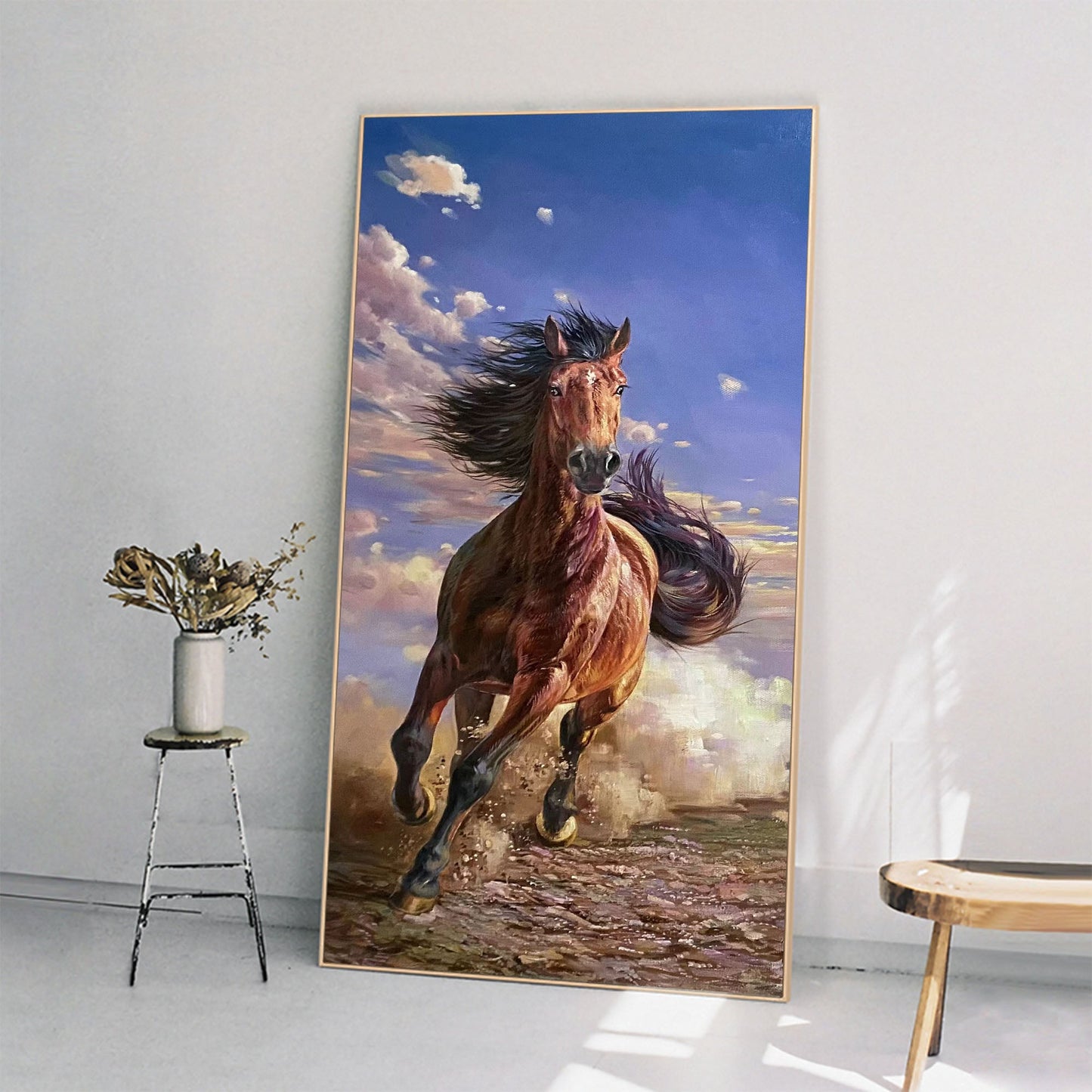 Running Horse Painting #ANH48