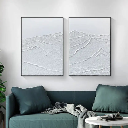 Minimalistic Balance Canvas Paintings Set of 2 #MM066