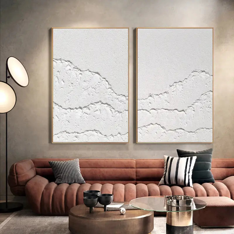 Minimalistic Balance Canvas Paintings Set of 2 #MM067