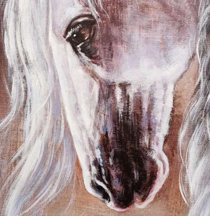 Horse Abstract Art #ANH29