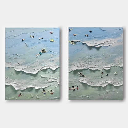 Abstract Painting Set Of 2 #SP127