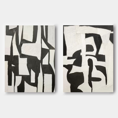 Abstract Painting Set Of 2 #SP103