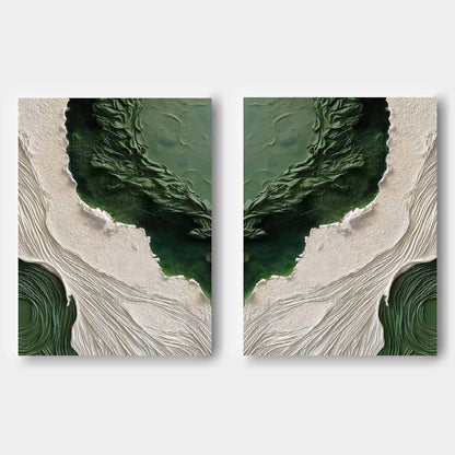 Abstract Painting Set Of 2 #SP138