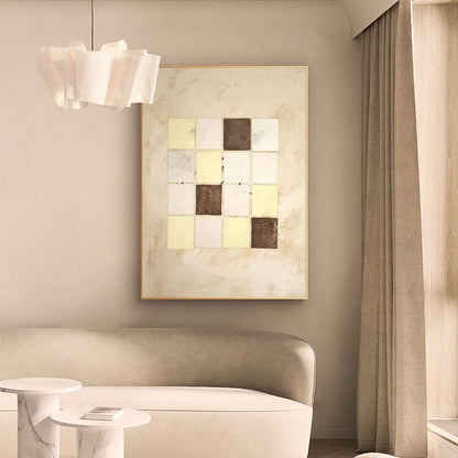 Beige Abstract Painting #ABAV291