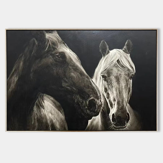 White Horse Painting #ANH53