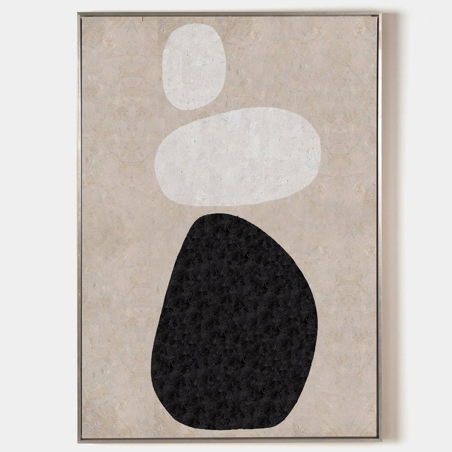 Beige Minimalist Abstract Painting #ABAV195