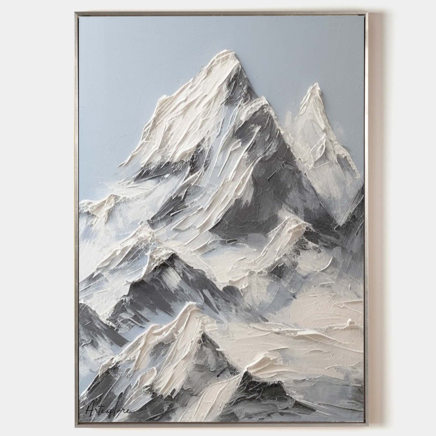 Modern Mountain Art Painting #ABLV17