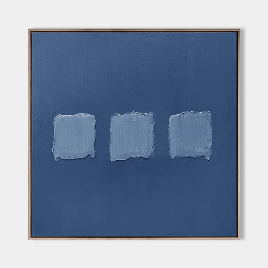 Blue Minimalist Painting #ABAS119