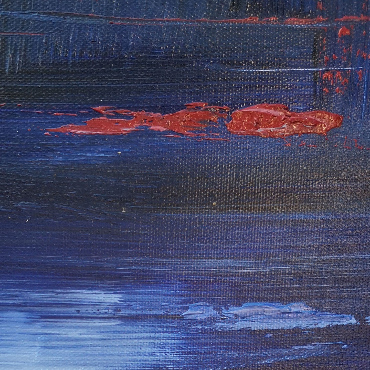 BLue Seascape Art 36'' X 48'' #IS55