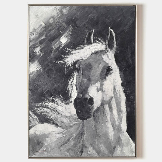 Horse Abstract Painting #ANH19