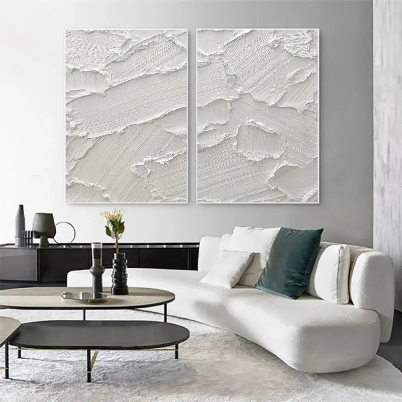 Minimalistic Balance Canvas Paintings Set of 2 #MM051