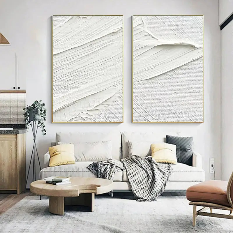 Minimalistic Balance Canvas Paintings Set of 2 #MM052