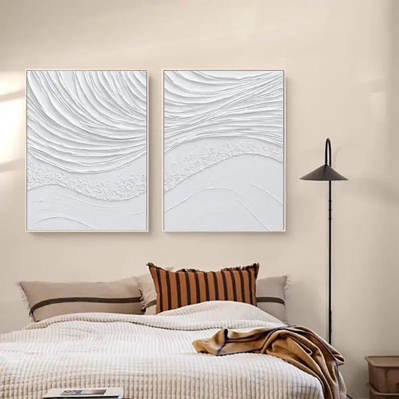 Minimalistic Balance Canvas Paintings Set of 2 #MM062