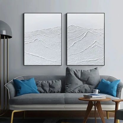 Minimalistic Balance Canvas Paintings Set of 2 #MM066