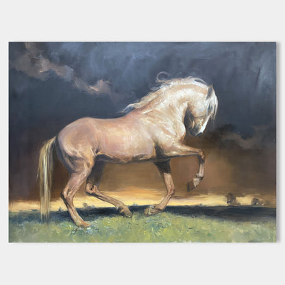 Running Horse Painting 54'' X 72'' #IS69