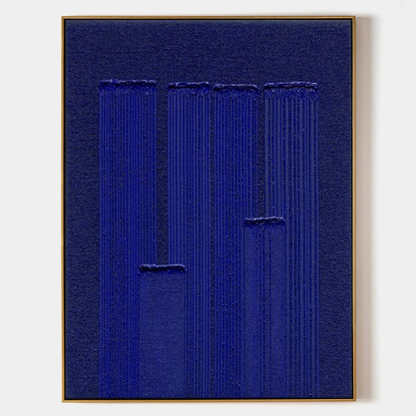 Klein Blue Minimalist Painting #ABAV294