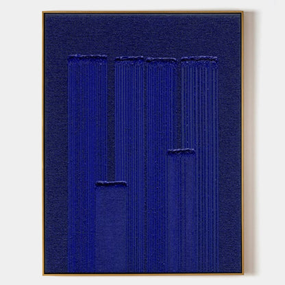 Klein Blue Minimalist Painting #ABAV294