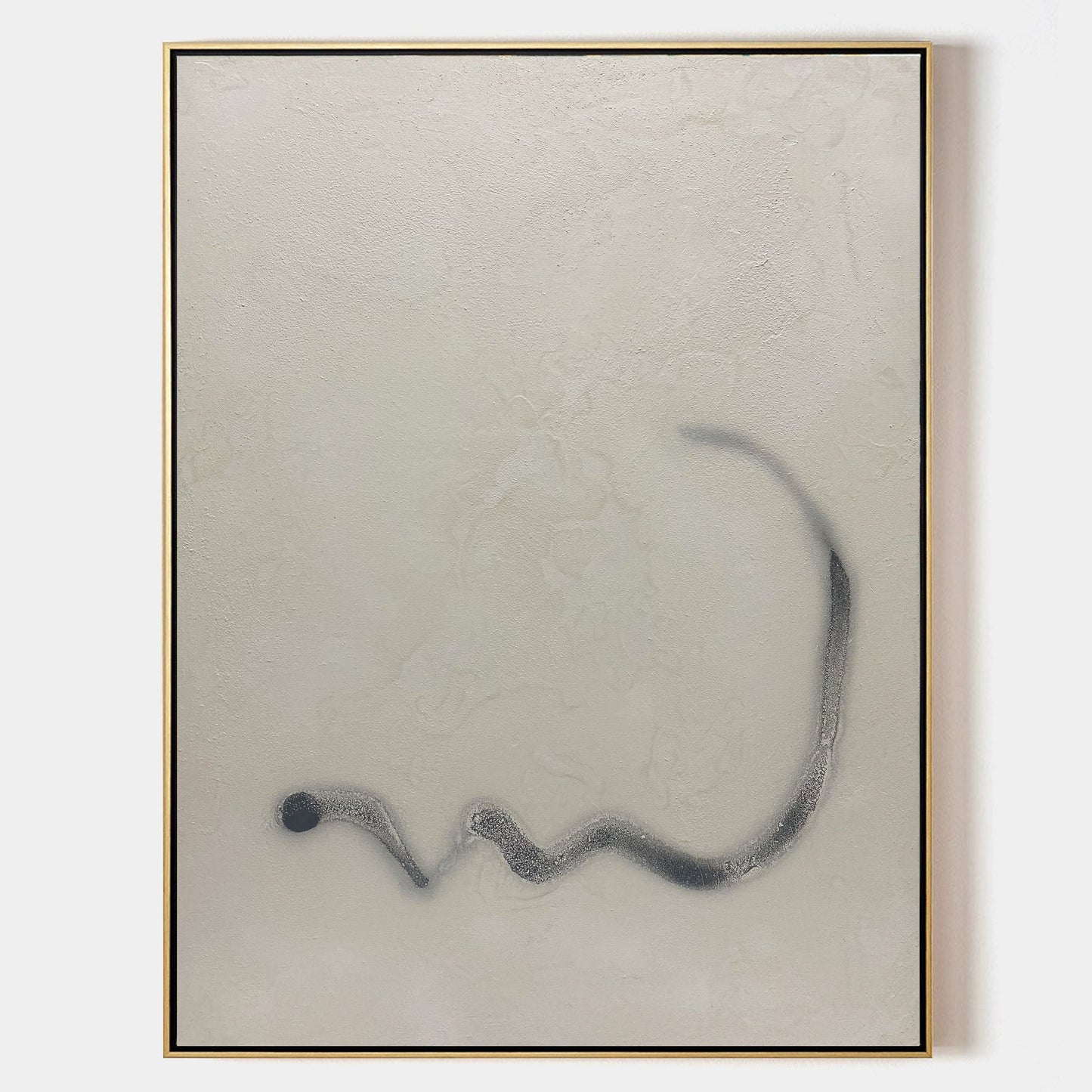 Beige Abstract Painting #ABAV178