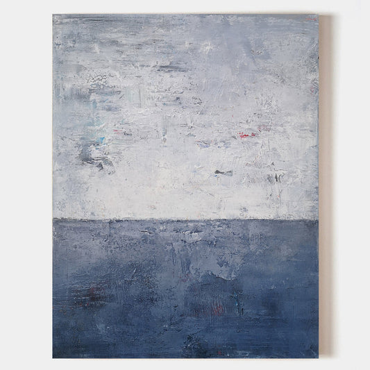 BLue Ocean Abstract Art 36'' X 48'' #IS61