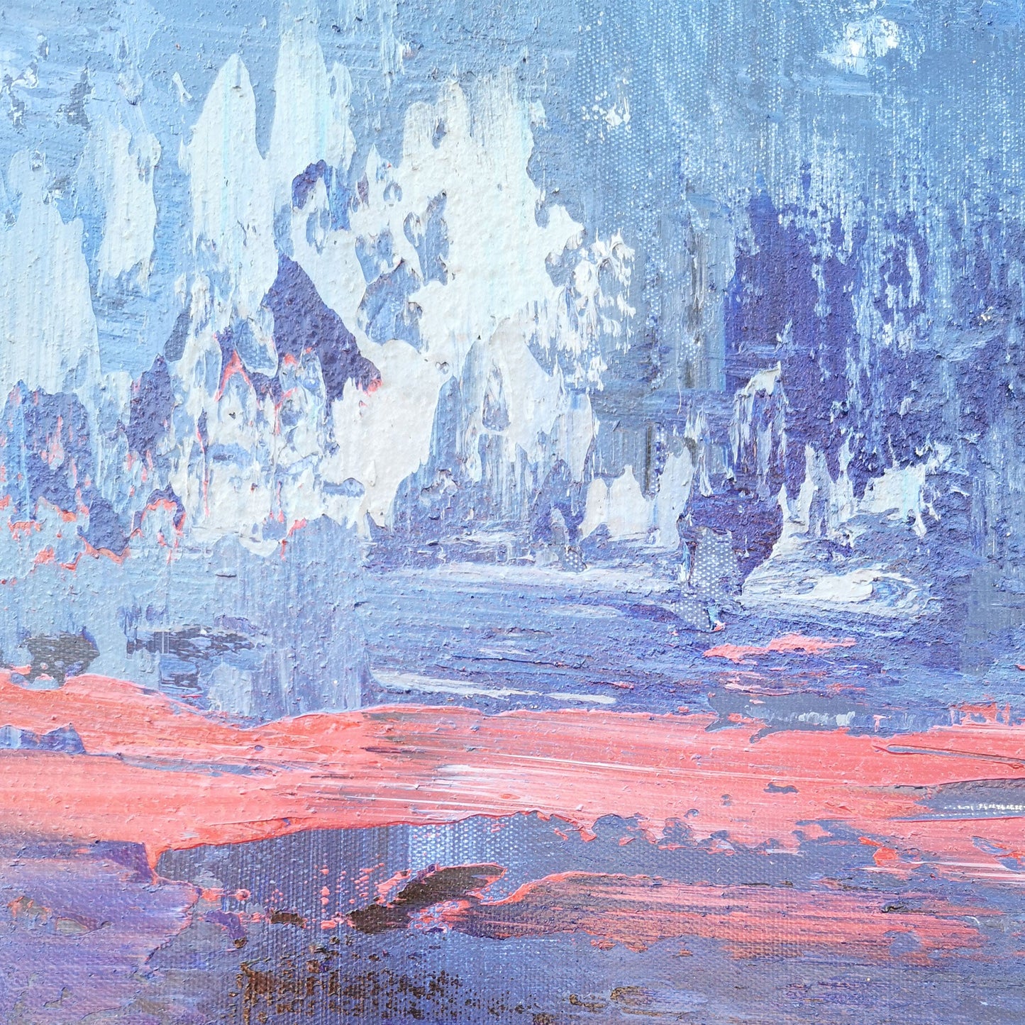 BLue Seascape Art 36'' X 48'' #IS55