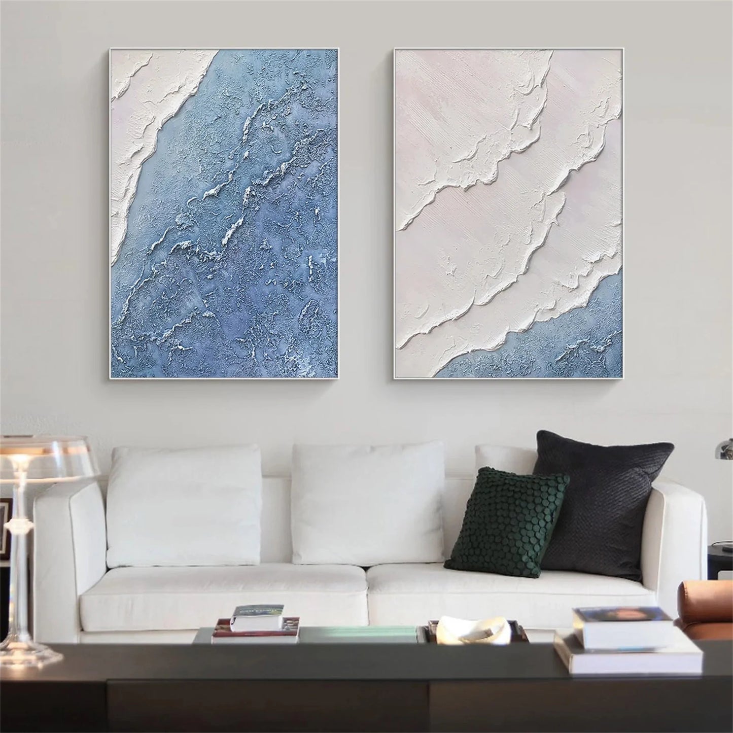 Ocean And Sky Painting Set of 2#OS 081