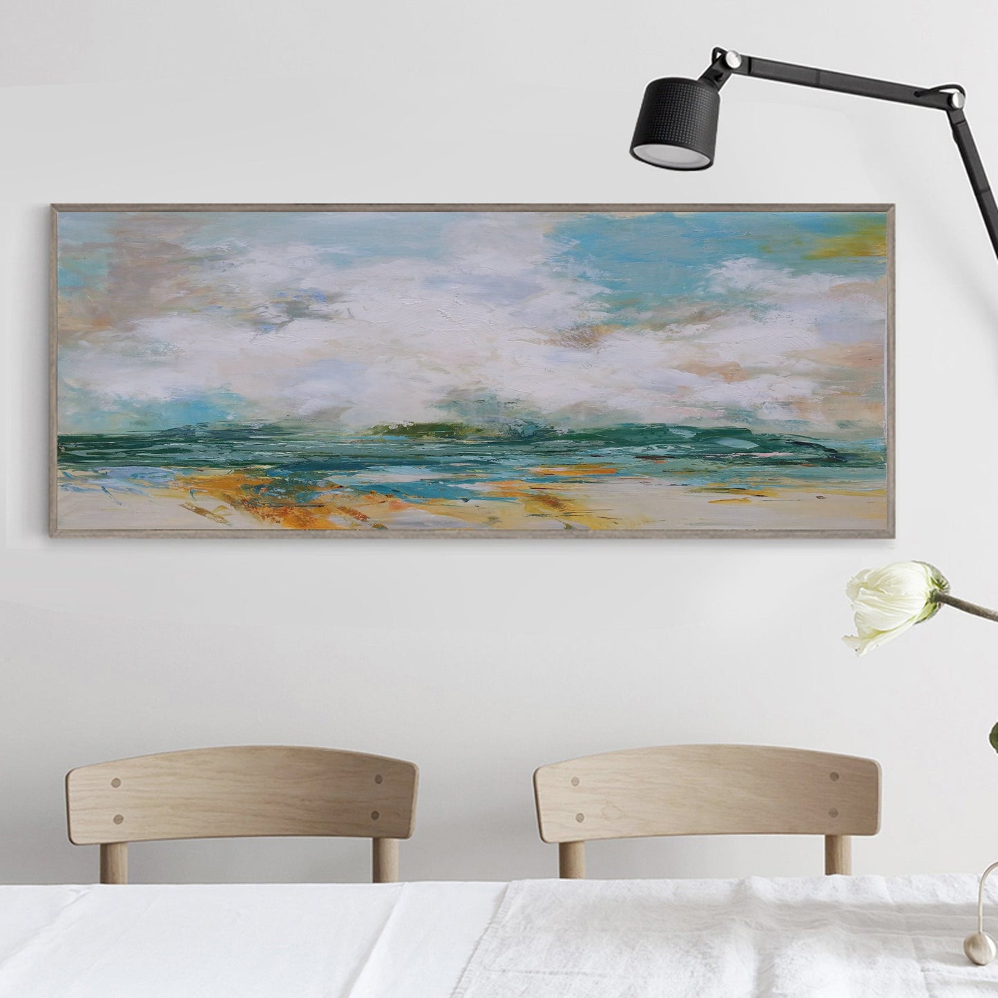 Impressionist Seascape Painting #ABSP08