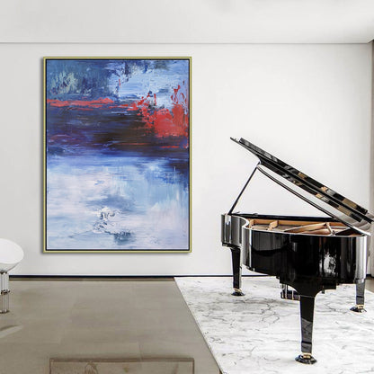 BLue Seascape Art 36'' X 48'' #IS55