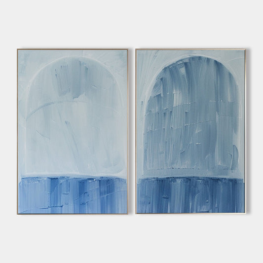 Set of 2 Abstract Art #ABAO69