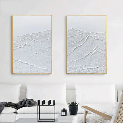 Minimalistic Balance Canvas Paintings Set of 2 #MM066