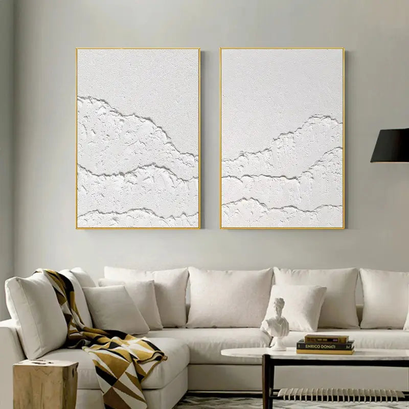 Minimalistic Balance Canvas Paintings Set of 2 #MM067