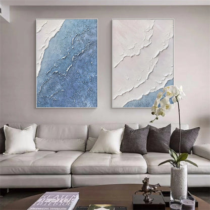 Ocean And Sky Painting Set of 2#OS 081